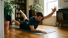 5 helppoa selkäliikettä kotona: vahvista alaselkää ilman välineitä