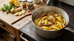 Sitruunankuoren, kanelin ja inkiväärin keittäminen: miksi se on niin suositeltavaa ja mitkä ovat sen edut?