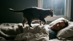 Kuinka saada kissa lopettamaan yöllinen herättely ilman rangaistuksia ja stressiä